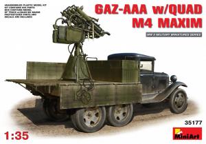 1:35 GAZ-AAA w/Quad M-4 Maxim