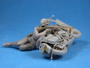 1/35 U.S.Motorcycle WLA with Rifleman