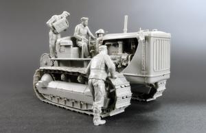 1:35 U.S.Tractor w/Towing Winch & Crew