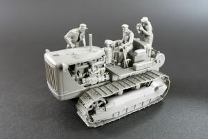 1:35 U.S.Tractor w/Towing Winch & Crew
