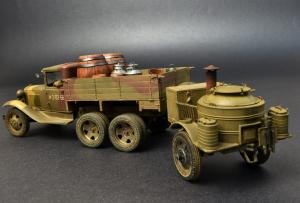 1:35 Soviet 2t Truck AAA Type w/Field Kitchen
