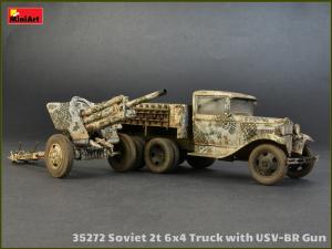 1:35 2t 6x4 Truck with 76mm USV-BR Gun
