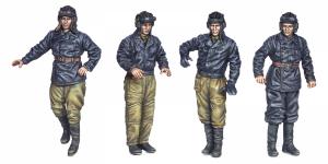 1:35 Soviet Tank Crew(for Flame Tanks& Heavy Tanks)

