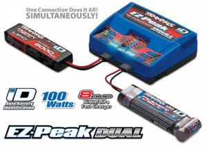 Laturi Traxxas EZ-Peak Dual 8A NiMH/LiPo Charger Auto ID TRX2972GX