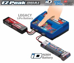 Laturi Traxxas EZ-Peak Dual 8A NiMH/LiPo Charger Auto ID TRX2972GX