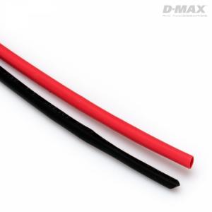 Heat Shrink Tube Red & Black D2/W3mm x 1m