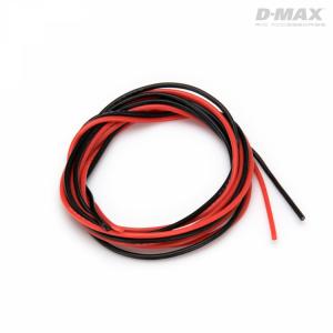 Wire Red & Black 24AWG D0.5/1.6mm x 1m