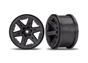Traxxas Wheels RXT Black 2.8" (2) TRX6772