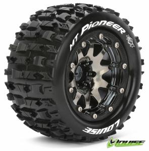 Tires & Wheels MT-PIONEER 1/10 Bl.Ch Beadlock (1/2) Soft MFT