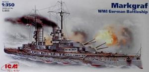 1:350 Markgraf WWI German Battleship