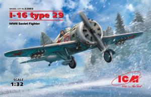 1:32 I-16 type 29, WWII Soviet Fighter