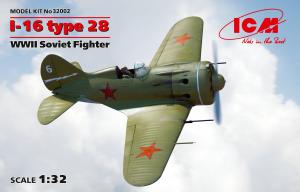 1:32 I-16 type 28, WWII Soviet Fighter