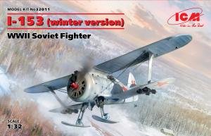 1:32 I-153(winter version),WWII Soviet Fighte