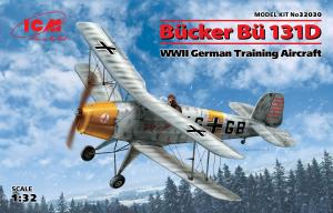 1:32 Bücker Bü 131D, WWII German Training Aircraft