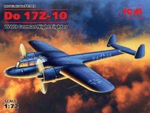 1:72 Do 17Z-10 WWII German Night Fighter