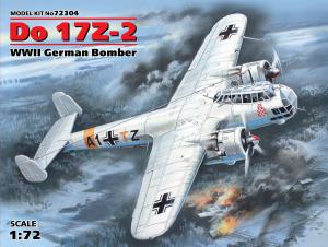 1:72 Do 17Z-2 WWII German Bomber