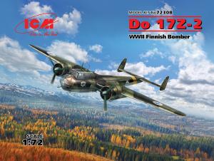 ICM 1:72 Do 17Z-2, WWII Finnish Bomber