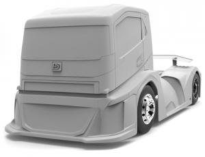 IRON Clear Body 1/10 Truck 190mm