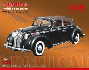 1:24 Admiral Cabriolet Soft Top