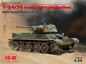 1:35 T-34/76 early 1943 production
