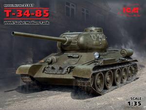 1:35 T-34-85, WWII Soviet Tank