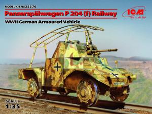 1:35 Panzerspähwagen P 204 (f) Railway