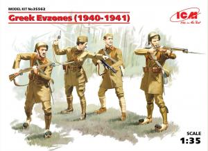 1:35 Greek Evzones (1940-1941) (4 Figs)