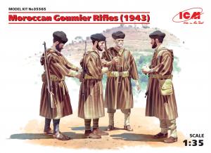 1:35 Moroccan Goumier Rifles(1943)(4figures)