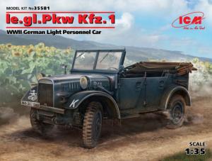 1:35 Ie.gl.PKW Kfz.1, Light Personnel Car