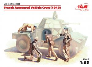 1:35 French Armoured Vehicle Crew 1940