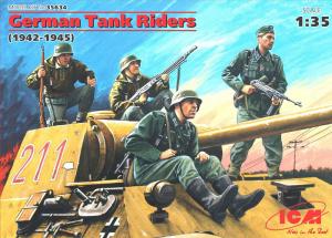 1:35 German Tank Riders (1942-1945)(4Figures)