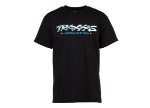 Traxxas T-shirt Black Traxxas-logo Sliced S TRX1373-S
