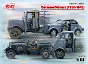 1:35 German Drivers(1939-1945)(4 Figures)