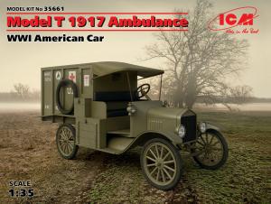 1:35 American Model T 1917 Ambulance