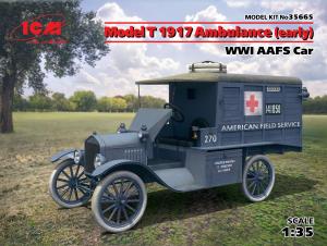 1:35 Model T 1917 Ambulance(early)WWI AAFScar