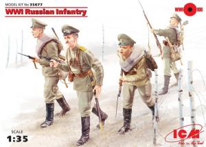 1:35 WWI Russian Infantry (4 figures)