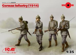 1:35 German Infantry 1914 (3 figures)