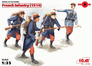 1:35 French Infantry 1914 (4 figures)