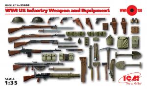 1:35 WWI US Weapons & Equipment