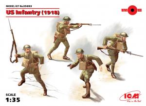 1:35 US Infantry 1918 (4 figures)