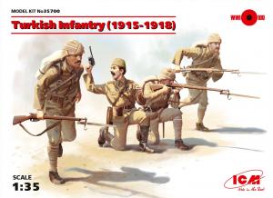 1:35 Turkish Infantry 1915-1918 (4 figs)