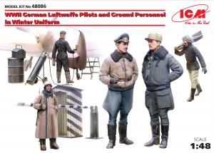 1:48 Luftwaffe Pilots and Ground Personnel (Winter)
