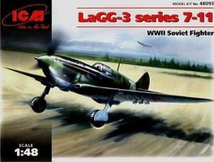 1:48 LaGG-3 series1 7-11, WWII Soviet Fighter