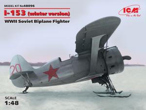 1:48 Soviet I-153 winter version