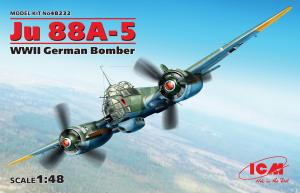 ICM 1:48 Ju 88A-5, WWII German Bomber