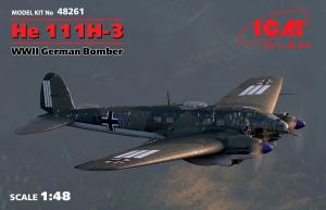 ICM 1:48 He 111H-3 WWII German Bomber