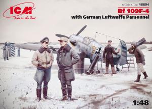 ICM 1:48 Bf 109F-4 with Luftwaffe personnel