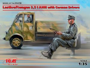 1:35 Lastkraftwagen 3,5t AHN with driver