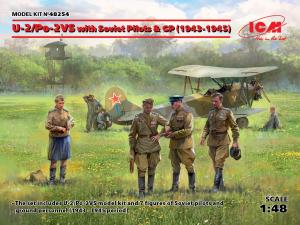 ICM 1:48 U-2/Po-2VS with Pilots & GP, 7 figs