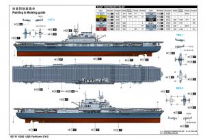 1:200 USS Yorktown CV-5